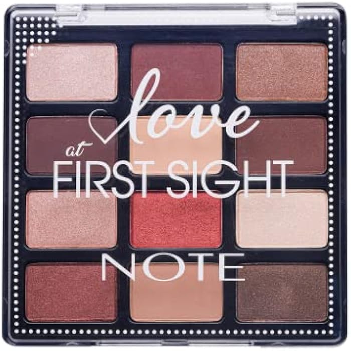 NOTE Cosmetics COSMETIC NOTE – Love at First Sight | Eyeshadow Palette | Eye Makeup Palette | Eye Shadow for All Skin (Instant Lovers) - Image 1